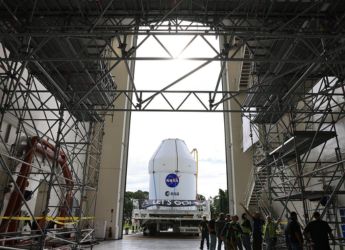 NASA Artemis II Orion Spacecraft Prepares for Historic Crewed Moon Mission with Safety Systems Installed