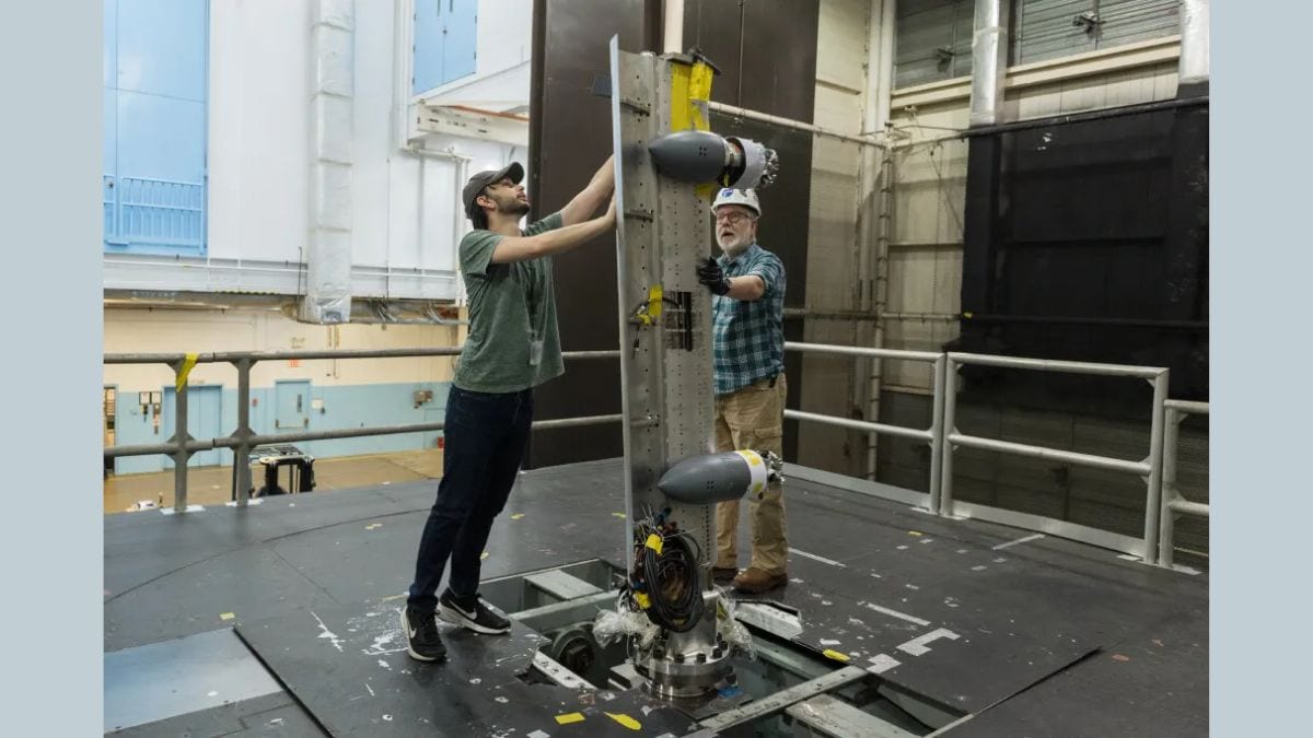 NASA Tests Tiltwing Wing Model to Boost Advanced Air Mobility Designs