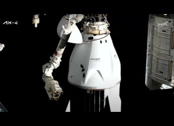 Axiom Space&rsquo;s Ax-4 Crew Returns from ISS Aboard SpaceX Dragon Grace After Record Research Mission