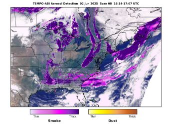 NASA TEMPO Satellite to Continue Tracking Pollution Hourly from Space Until 2026