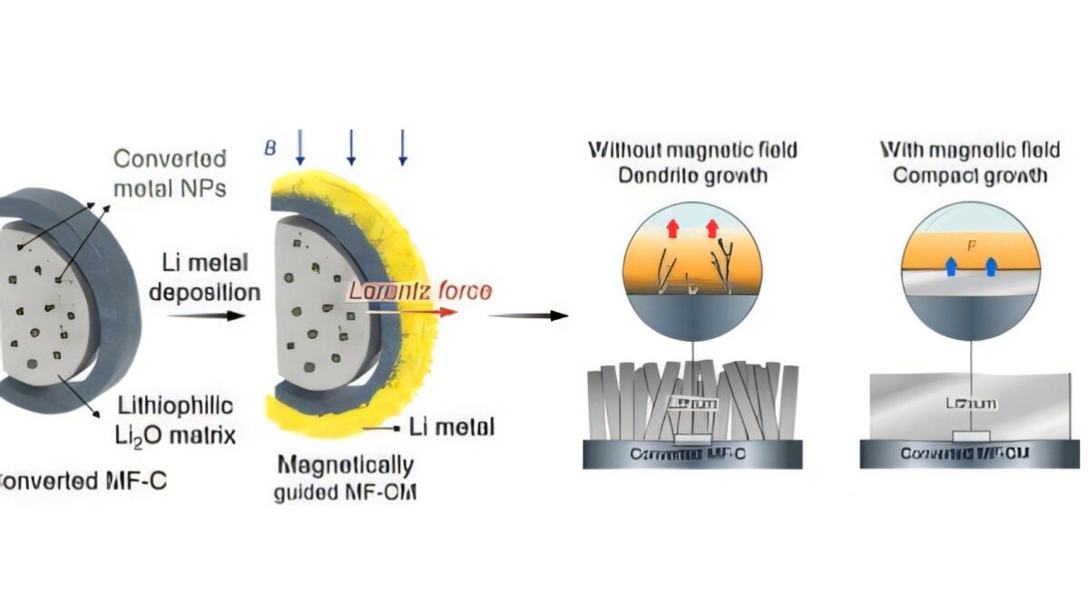 Magnetic Control of Lithium Enables Safer, High-Capacity &ldquo;Dream Battery&rdquo; Without Explosion Risk