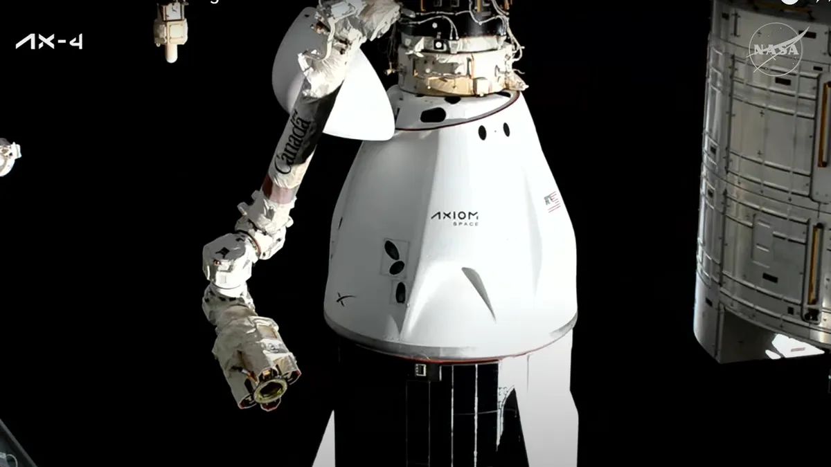 Axiom Space&rsquo;s Ax-4 Crew Returns from ISS Aboard SpaceX Dragon Grace After Record Research Mission