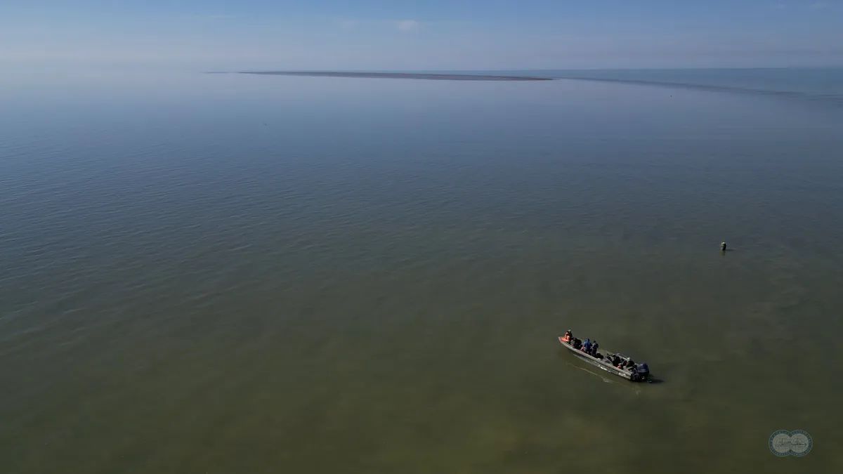 New Island Forms in Caspian Sea as Water Levels Drop, Russian Scientists Confirm