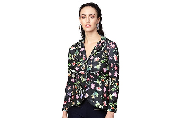 Saadgi Womens Slim Fit Blazer 1614550111812