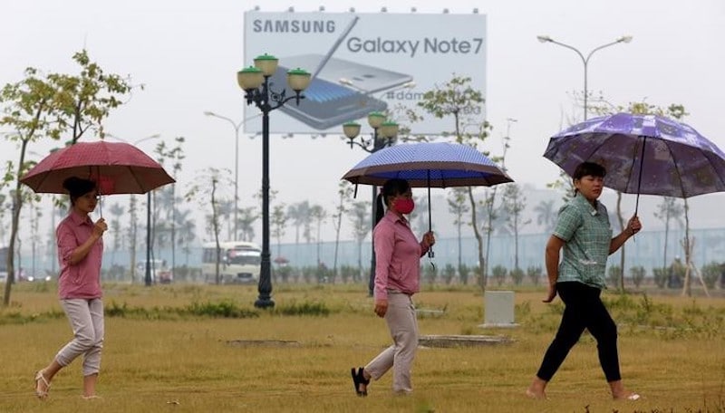 In Samsung's Town in Vietnam, Workers Confident of Riding Out Galaxy Note 7 Storm