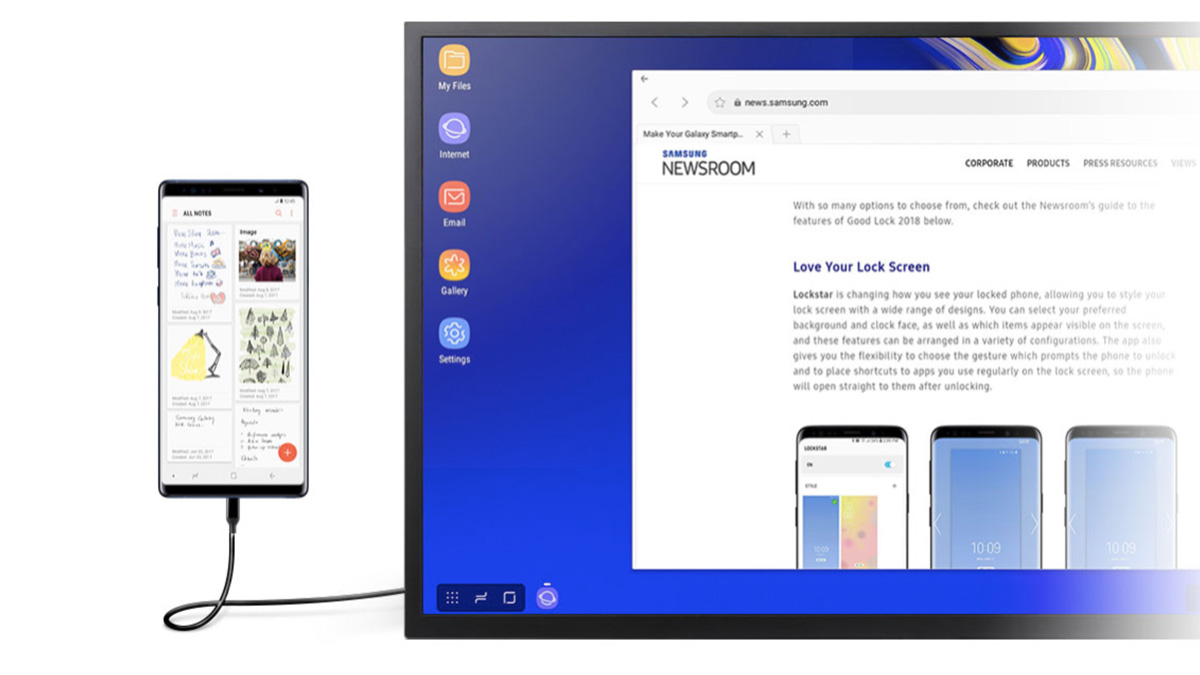 Samsung &lsquo;DeX Live&rsquo; Patent Pops Up on European Trademark Site, Could Launch Alongside Galaxy Note 10