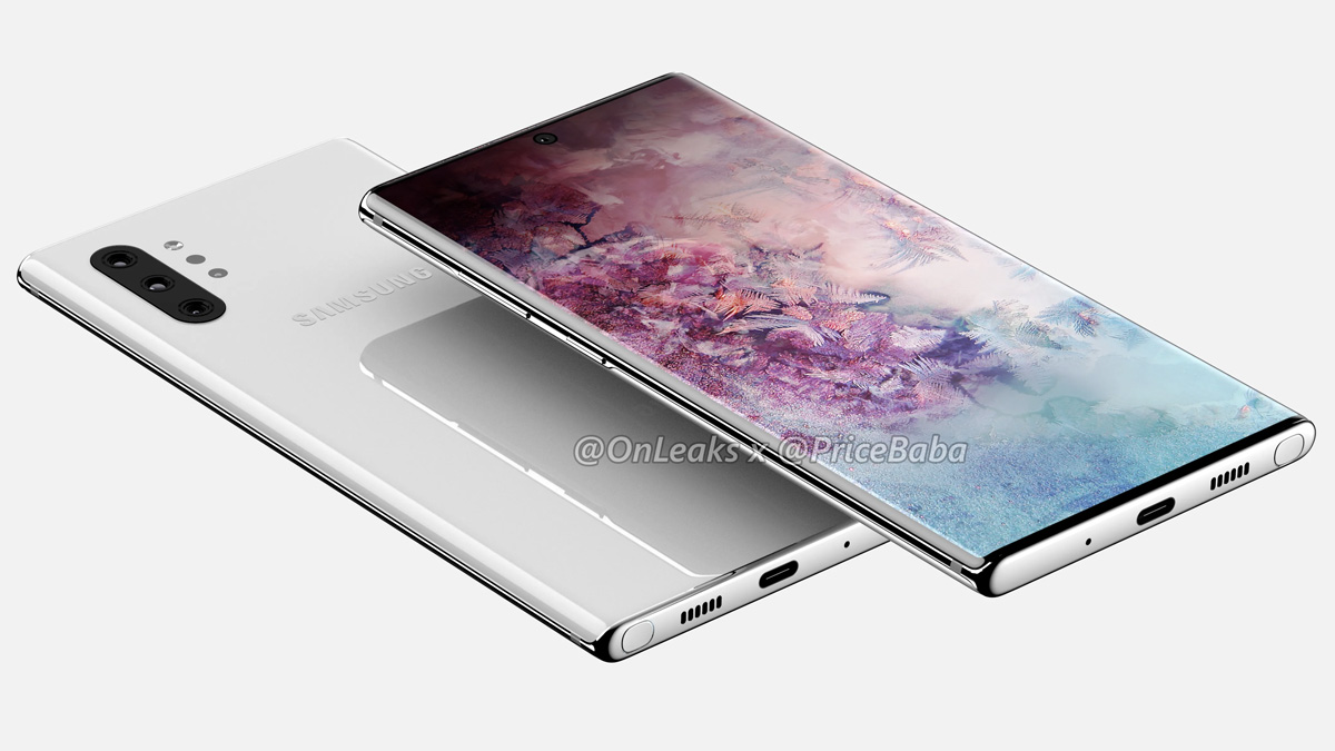 Samsung Galaxy Note 10 Pro Leak-Based Renders Show Lack of Bixby Button, 3.5mm Headphone Jack