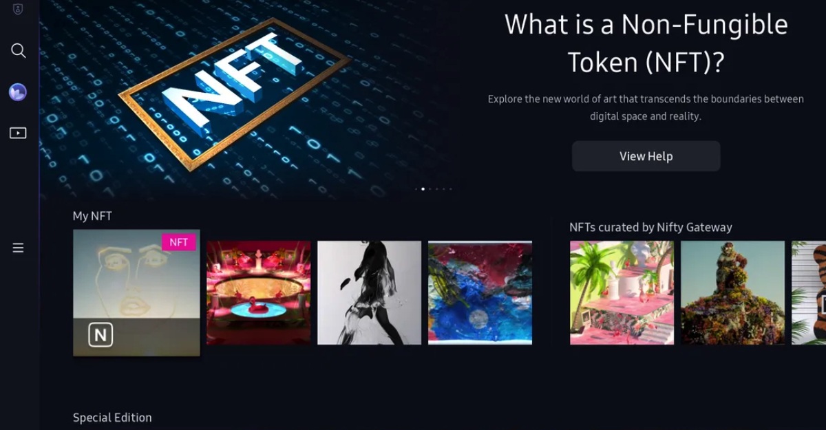 Samsung Smart TV Models to Come With NFT Buying, and Management Features for Digital Art Collectors