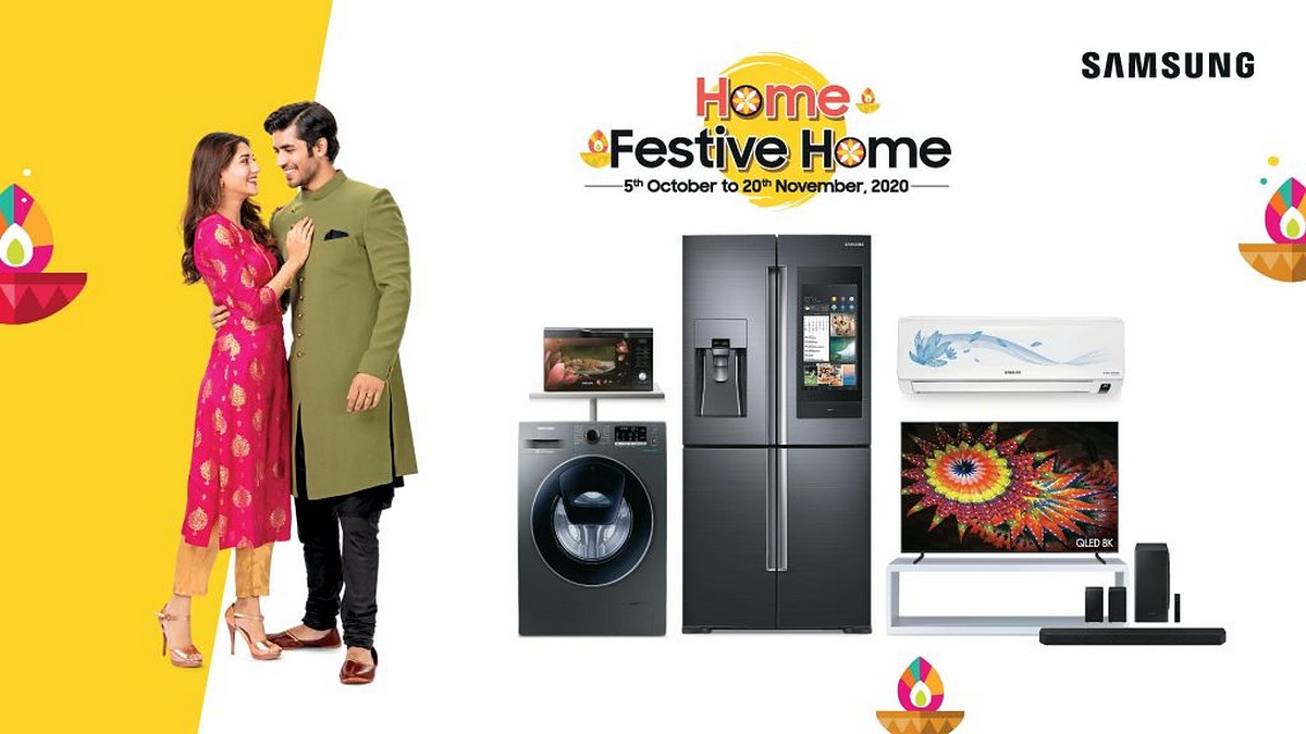 Samsung’s ‘Home, Festive Home’ Offers Include Free Smartphones With Select Televisions