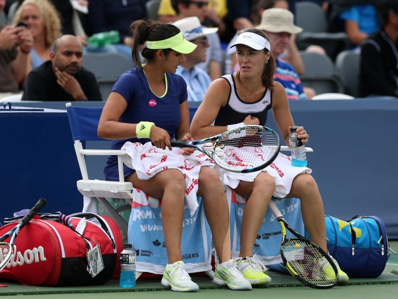 Sania Mirza-Martina Hingis Lose In Semis of WTA Finals
