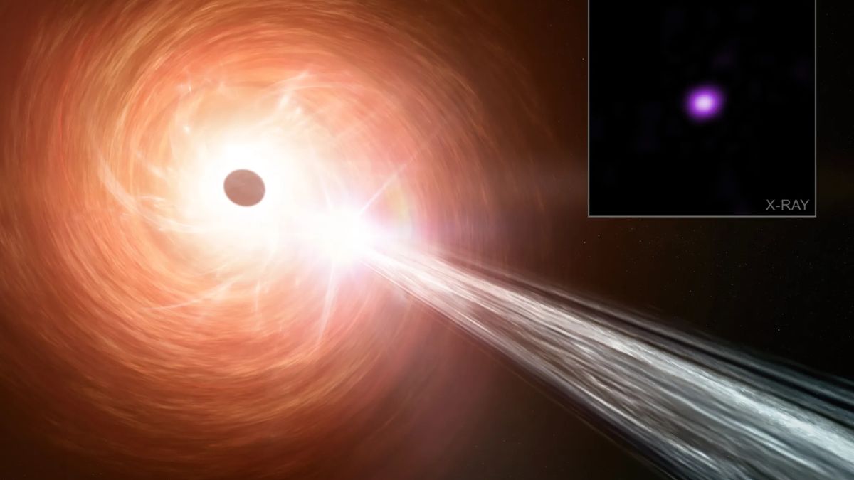 NASA’s Chandra Finds Black Hole Growing Beyond Known Limits