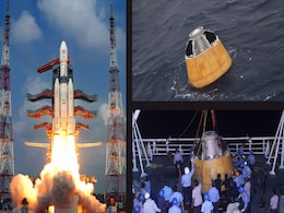 ISRO Tests Parachutes for Gaganyaan Crew Module in Key Rocket-Sled Trial ISRO Tests Parachutes for Gaganyaan Crew Module in Key Rocket-Sled Trial