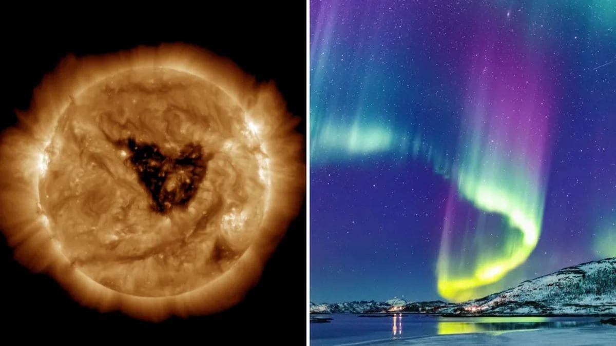 Butterfly-Shaped Hole in the Sun Could Spark Solar Storms Worldwide This Weekend