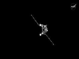 Russia’s Progress-93 Cargo Spacecraft Successfully Docks with International Space Station Russia’s Progress-93 Cargo Spacecraft Successfully Docks with International Space Station