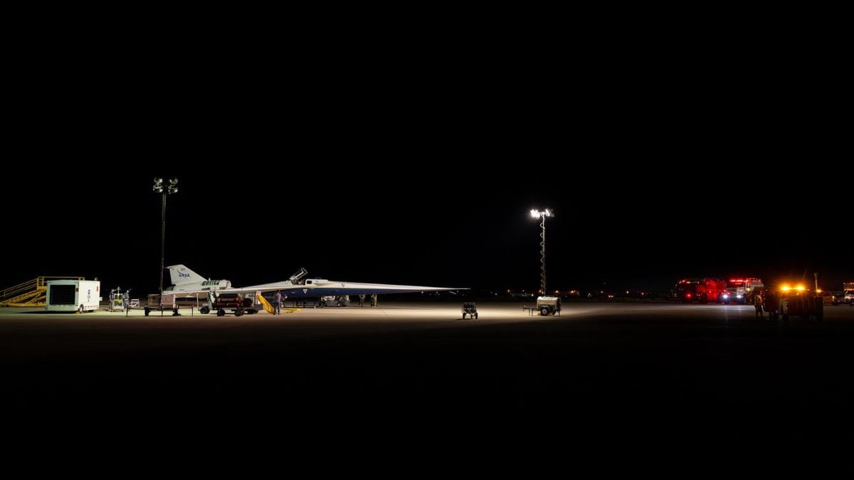 NASA’s X-59 Quiet Supersonic Jet Prepares for First Flight, to Fly Without the Sonic Boom