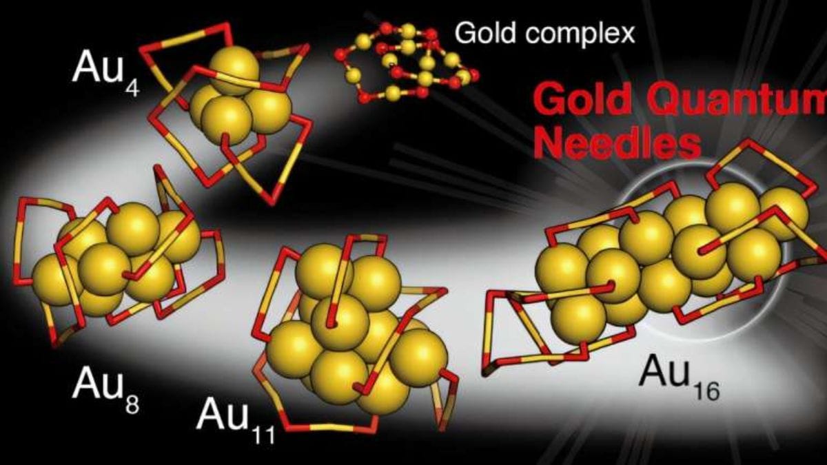 Scientists Visualize New Gold Quantum Needles at Nanoscale