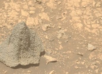 NASA’s Perseverance Rover Spots Helmet-Like Rock on Mars, Sparks Geology Debate