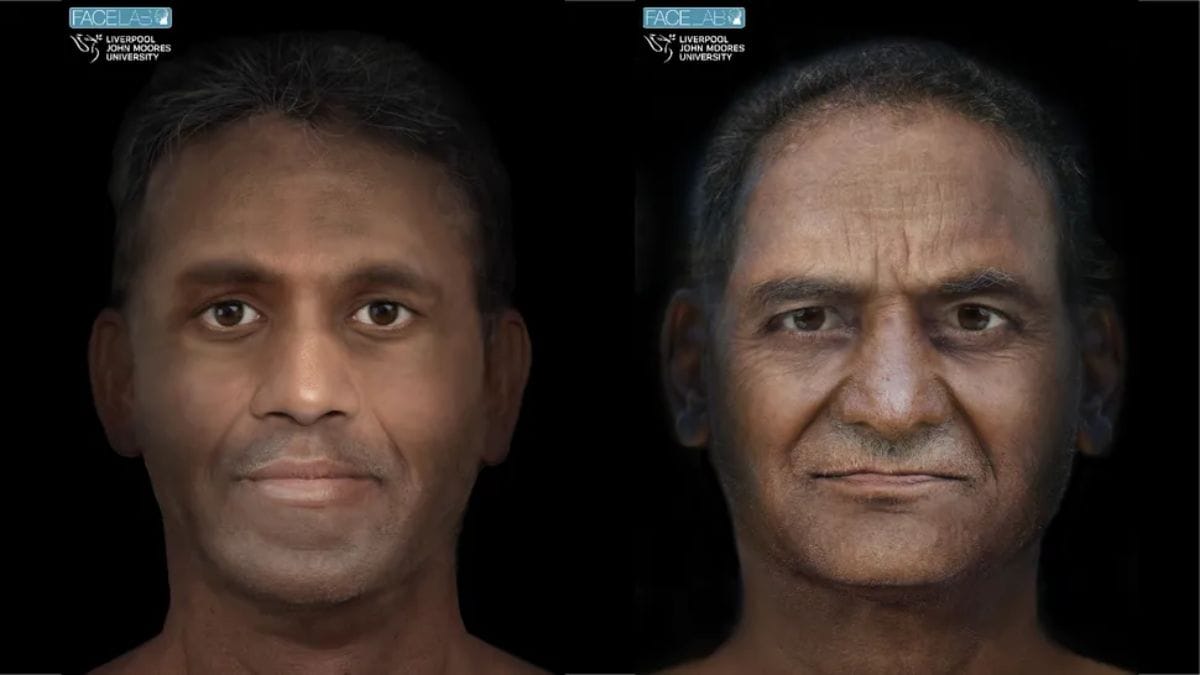 Researchers Reconstruct 2,500-Year-Old Faces From Skulls Found in Tamil Nadu