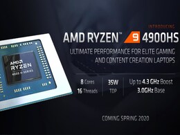 AMD Ryzen Mobile 4000 Series Detailed; New Ryzen 9 4900HS, 4900H Gaming CPUs Announced AMD Ryzen Mobile 4000 Series Detailed; New Ryzen 9 4900HS, 4900H Gaming CPUs Announced