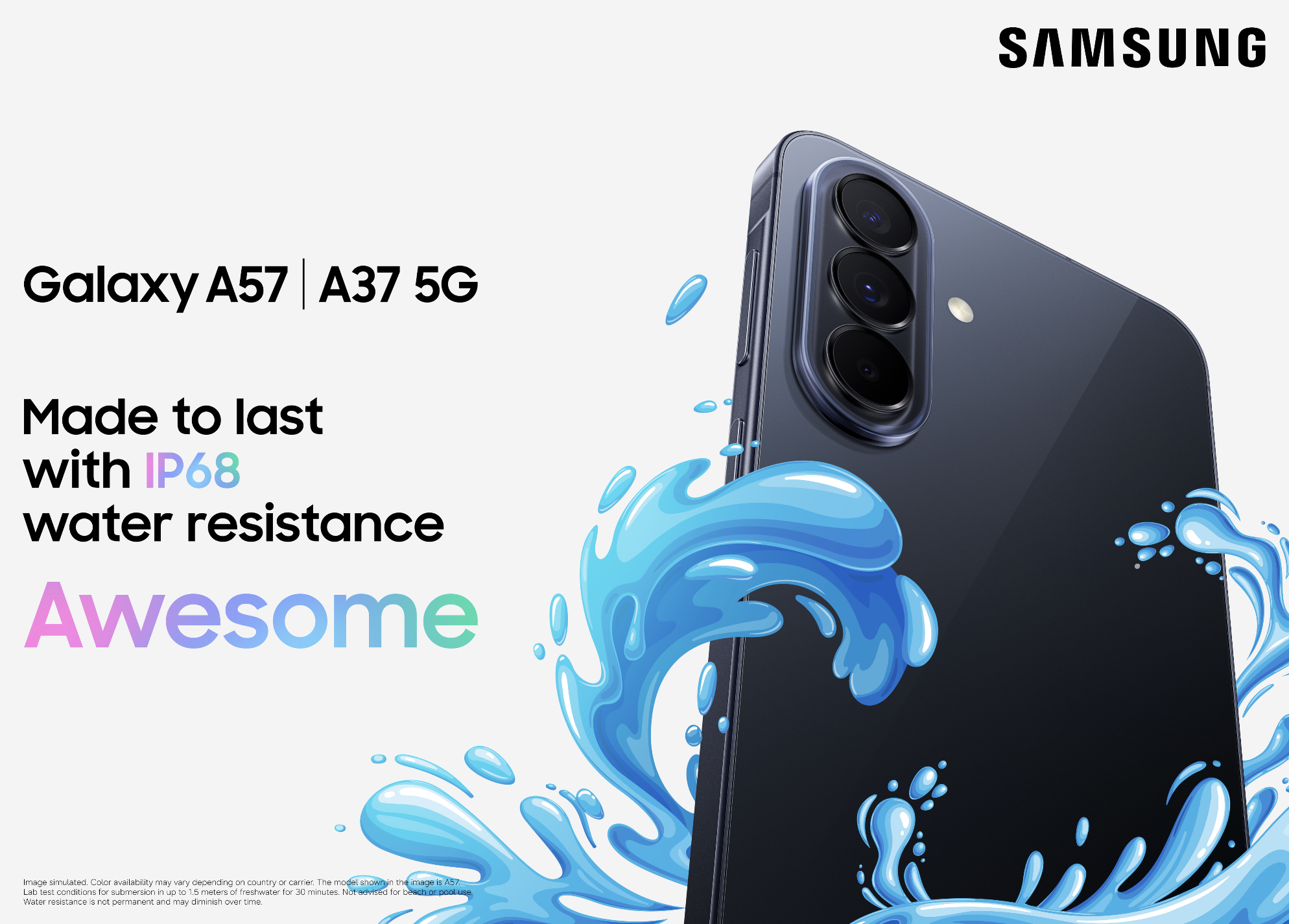 Samsung Galaxy A57 5G: Durability Means More Than Just a Tough Body