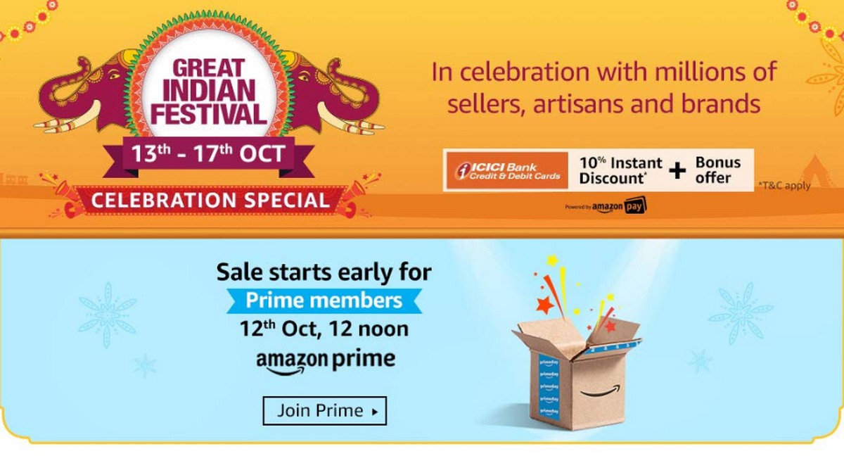 Amazon Great Indian Festival 2019: Celebration Special Sale Announced - Here's What You Can Expect