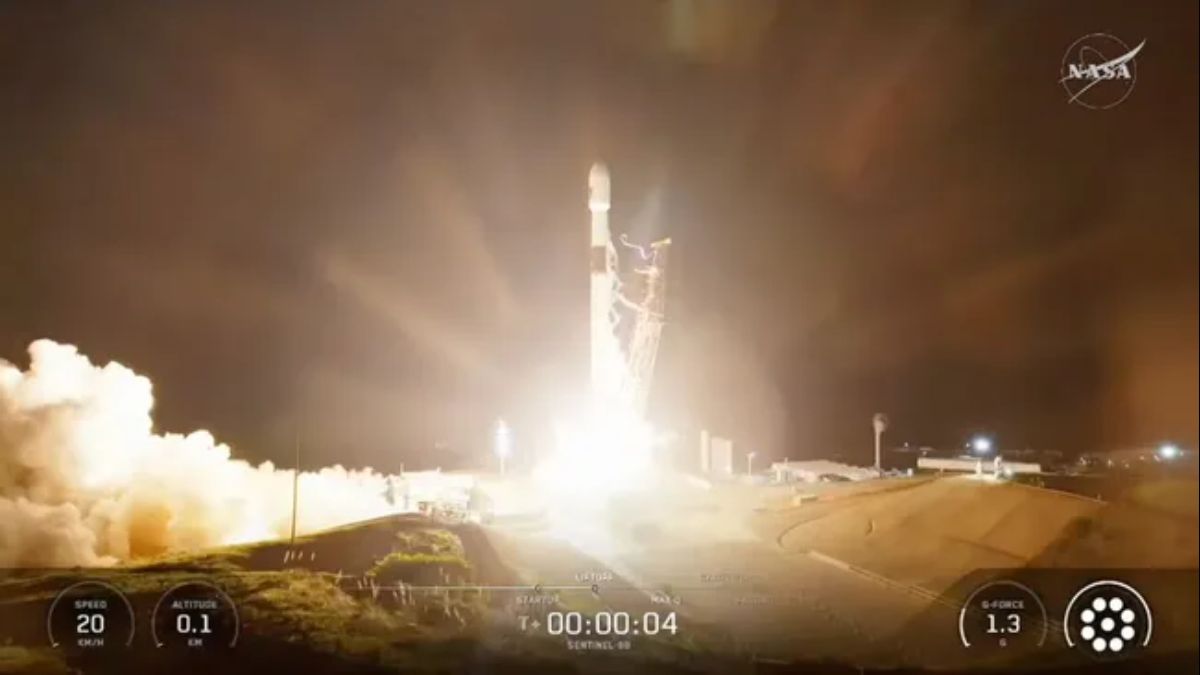 SpaceX Sends Sentinel-6B to Orbit for Precision Sea-Level Tracking