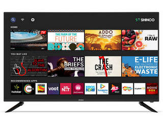 Shinco SO43AS, SO50QBT, SO55QBT Smart TV Models With Android, Up to 4K Resolution Launched in India