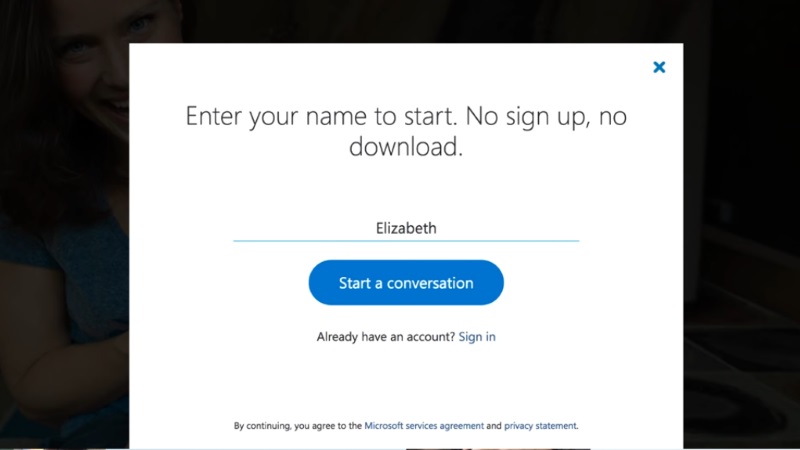 Skype for Web Can Now Be Used Without Signing in to Your Account