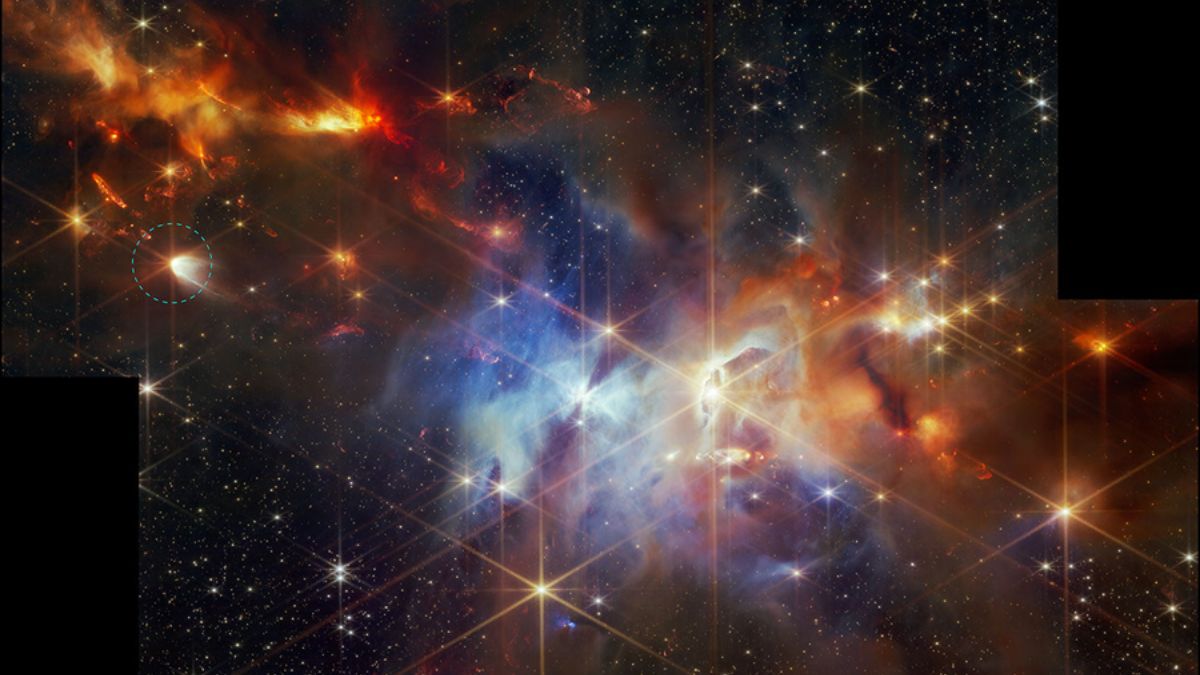 James Webb Watches a Young Star Bake Crystals for Future Planets