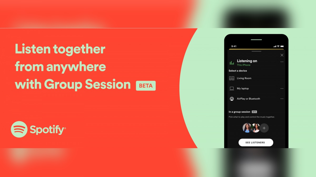 Spotify Group Session Allows 5 People to Listen Together Remotely; Chromecast Support Added to Desktop App, Web Client