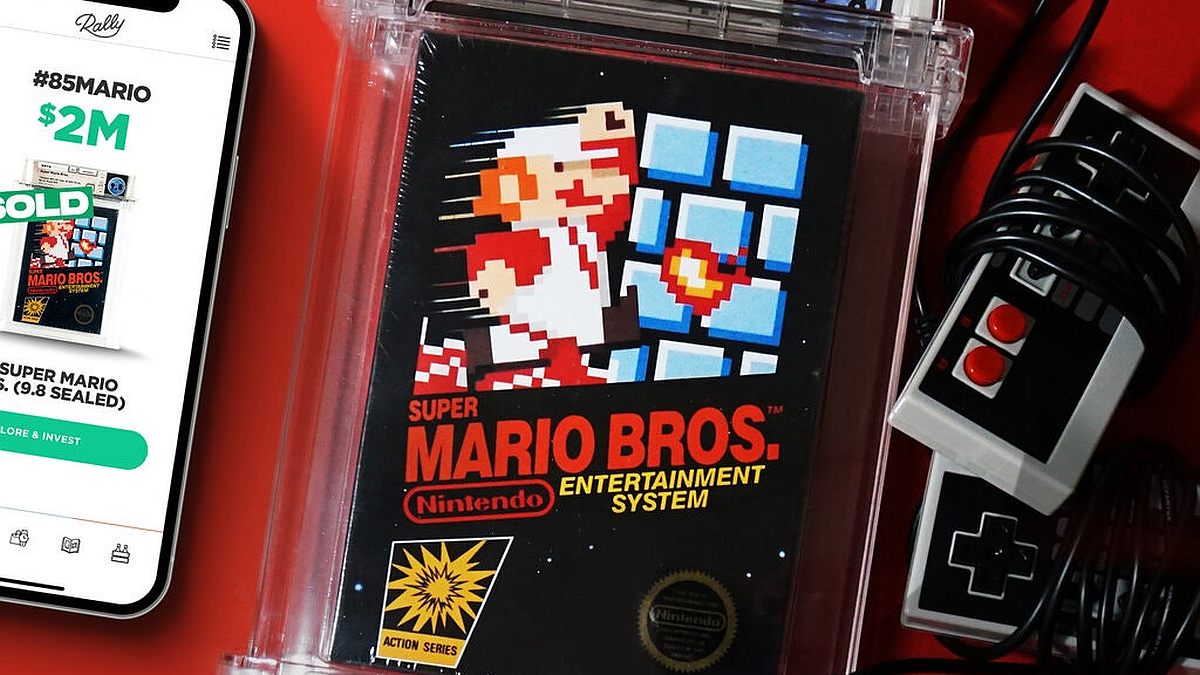 Super Mario Bros Nintendo Game From 1985 Sold for $2 Million in a New Record