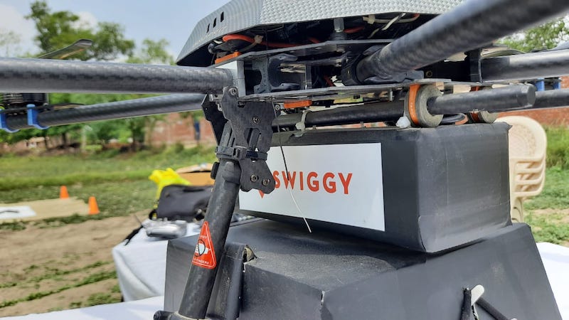 Drone Food Deliveries to Take Off Soon? Swiggy And ANRA Technologies To Launch Trials