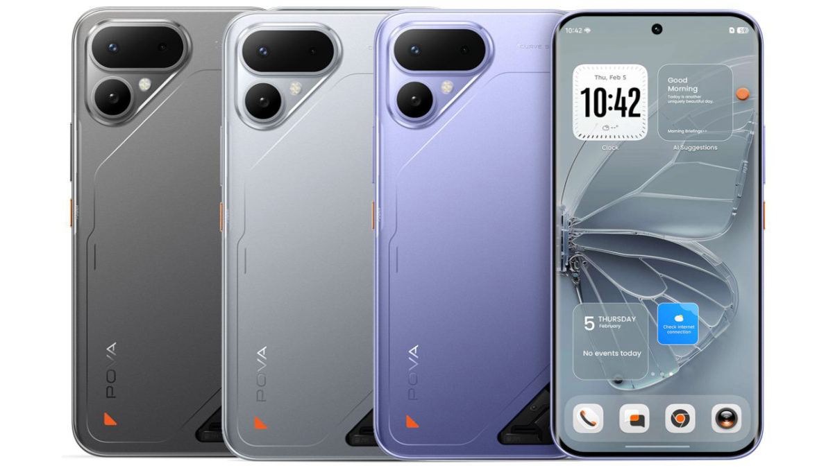 বিশ্বের সবচেয়ে স্লিম 8000mAh ব্যাটারির কার্ভড ডিসপ্লে ফোন Tecno Pova Curve 2 5G লঞ্চ হল ভারতে
