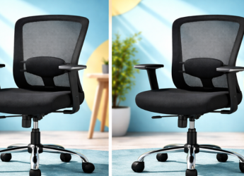 Featherlite Office Chair: Ergonomic Seating for Comfortable Work From Home & Office Use