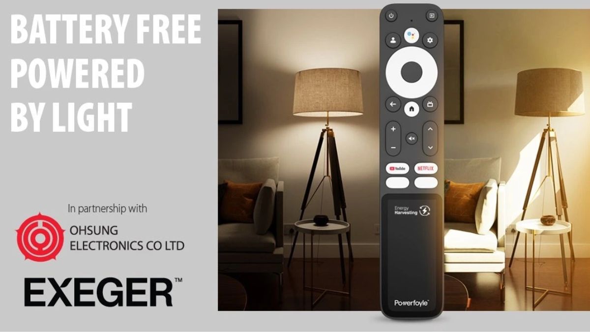 Google TV Remotes May Support Indoor Light-Powered Self Charging Battery: Report