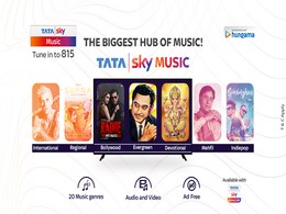 Tata Sky Music, Tata Sky Music+ Now Available as a Single Subscription for TV and Mobile at Rs. 2.5 Per Day Tata Sky Music, Tata Sky Music+ Now Available as a Single Subscription for TV and Mobile at Rs. 2.5 Per Day