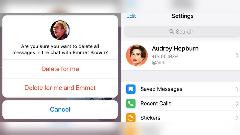 Telegram Update Lifts Time Limit From Message Unsend; Gets Anonymous Forwarding, Video Streaming, and More