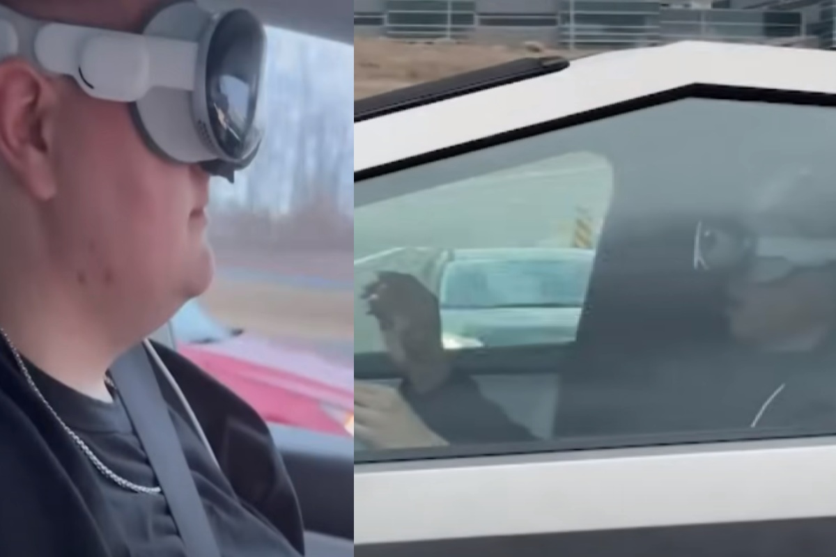 Viral Videos of Tesla Drivers Using VR Headsets Prompts US Government Alarm
