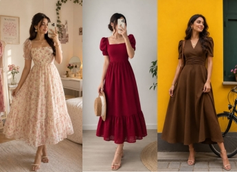 5 Maternity-Friendly Maxi Dresses Under ₹899 You Can Wear Before and After Pregnancy