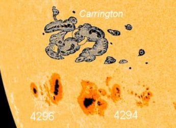 Massive Sunspot Complex on the Sun Raises Risk of Strong Solar Storms