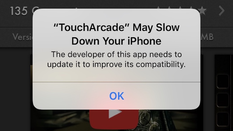 iOS 10.1 Adds 'App May Slow Down Your iPhone' Warning for 32-Bit Apps