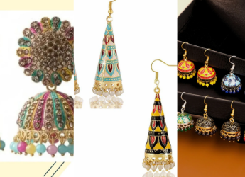 Vibrant Meenakari Earrings to Pair with Western Outfits: Ethnic With a Modern Twist!