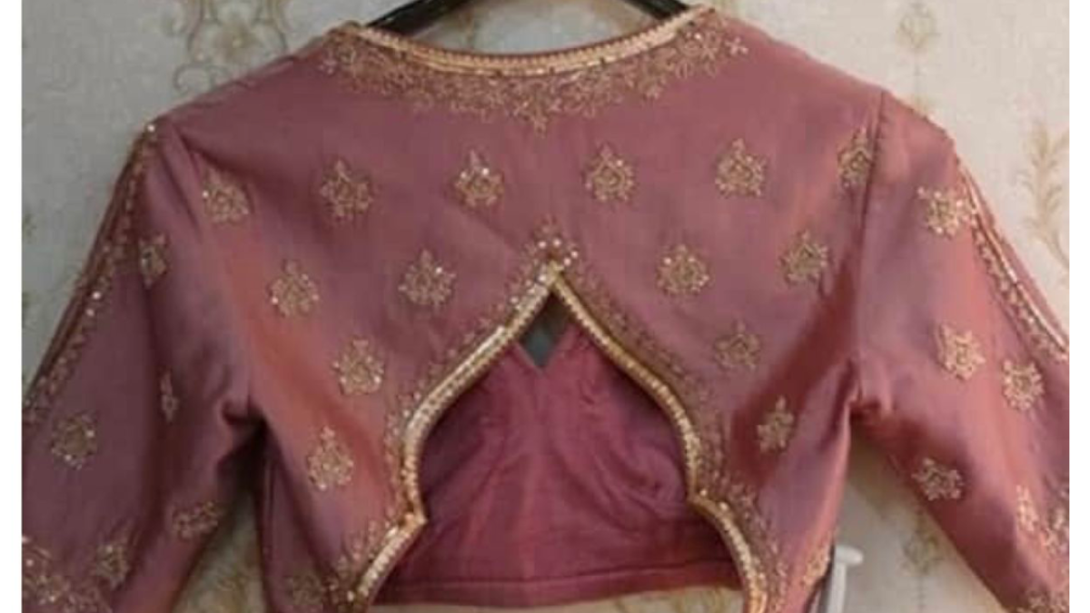 Myntra&#039;s Top V-Neck Blouse Designs That Redefine Elegance