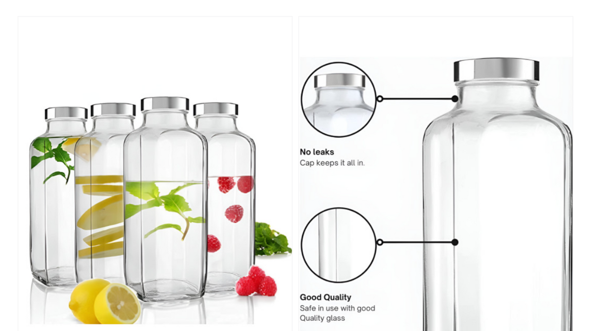 Durable Water Bottles on Myntra With Leak-Proof Lid for Daily Hydration