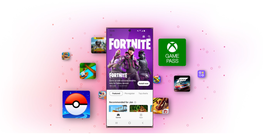 Samsung Redesigns Galaxy Store, Puts More Focus on Gaming