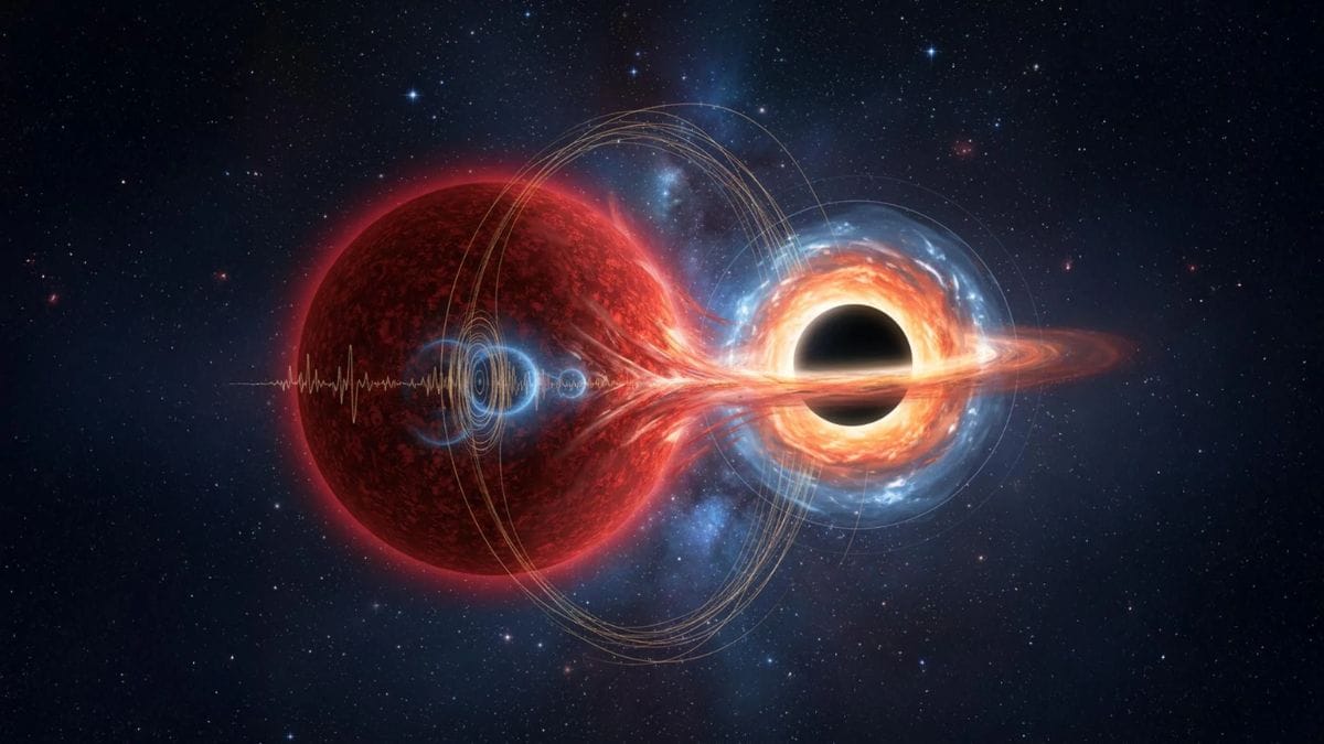 NASA Spots Starquakes in a Red Giant Orbiting One of the Galaxy’s Quietest Black Holes