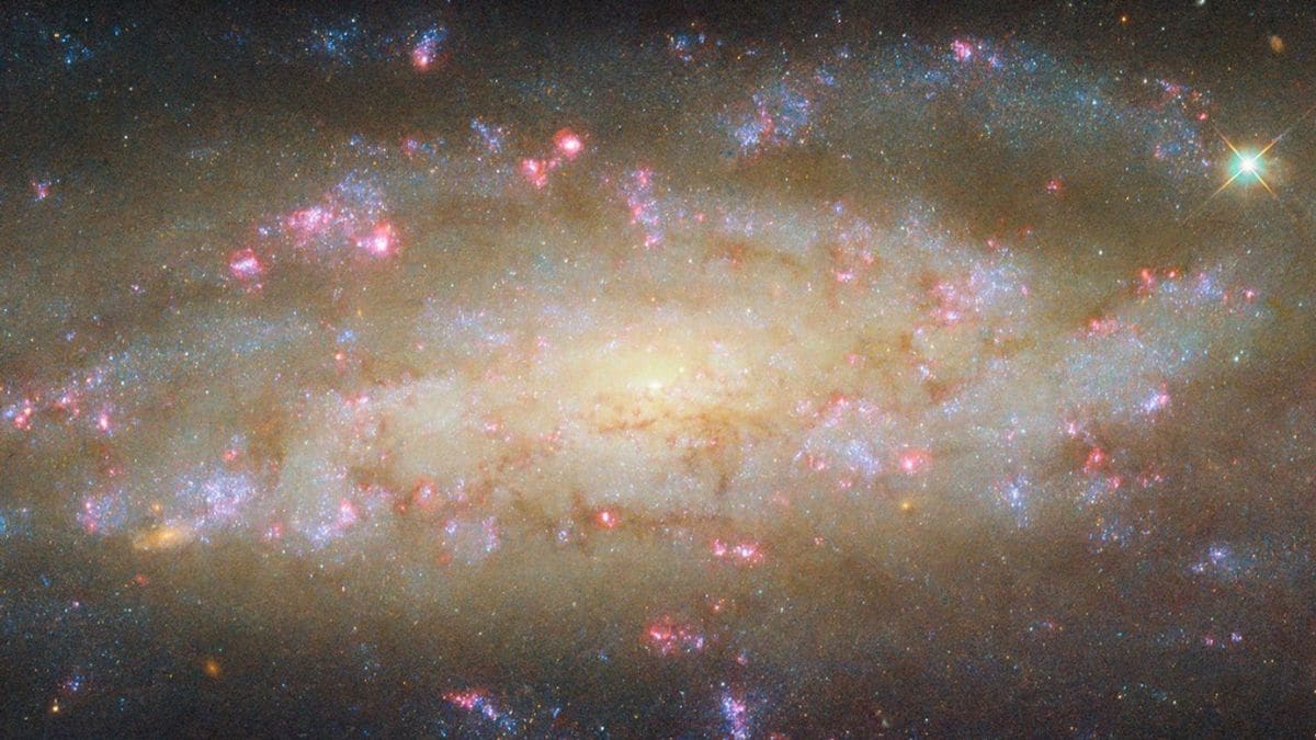 NASA Captures Striking Image of Galaxy NGC 7456, 51 Million Light-Years Away