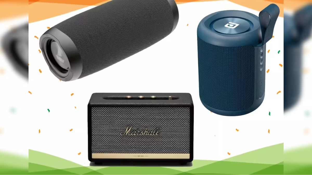 வீடே அதிரும் அளவுக்கு சவுண்ட்! அமேசான் சேலில் JBL Charge 6 மற்றும் Marshall Middleton அதிரடி விலையில்! டாப் டீல்கள் இதோ