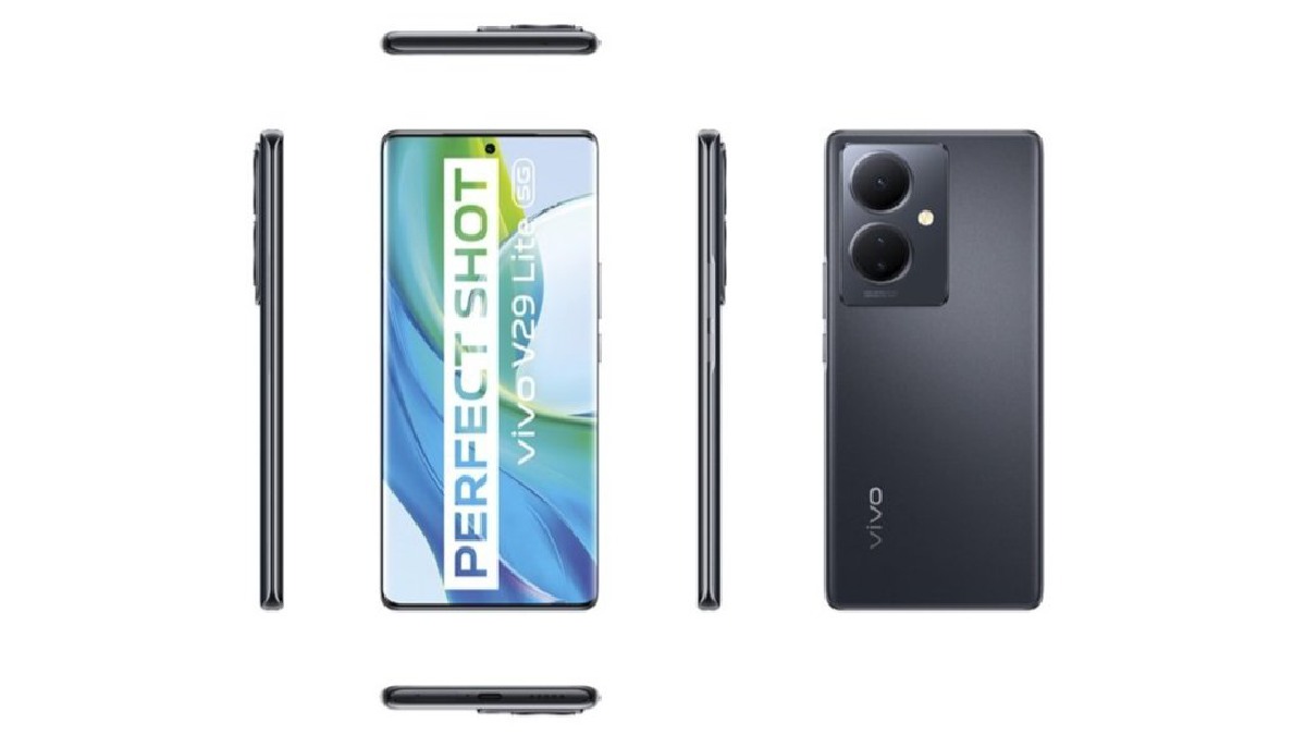 Vivo V29 Lite 5G Design Renders Leaked; Could Sport a Curved Display