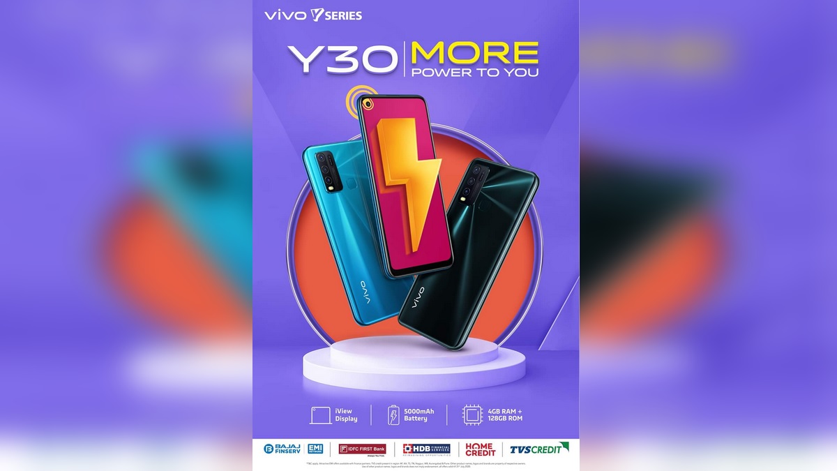 Vivo Y30 Tipped to Launch in India Soon, Priced at Rs. 14,990